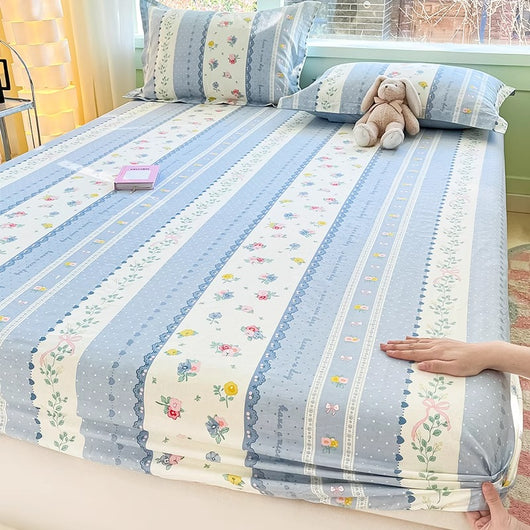 Sábana Ajustable Infantil de Algodón Puro con Diseño Cartoon - Image 13