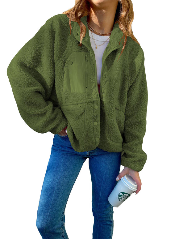 Cardigan Corto de Lana de Cordero Premium