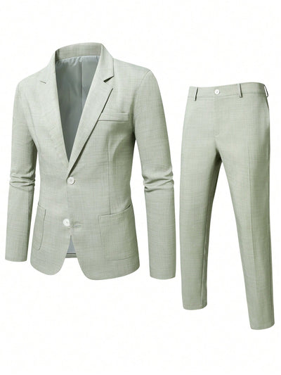 Conjunto de Traje Ejecutivo Clásico para Hombre - Image 14