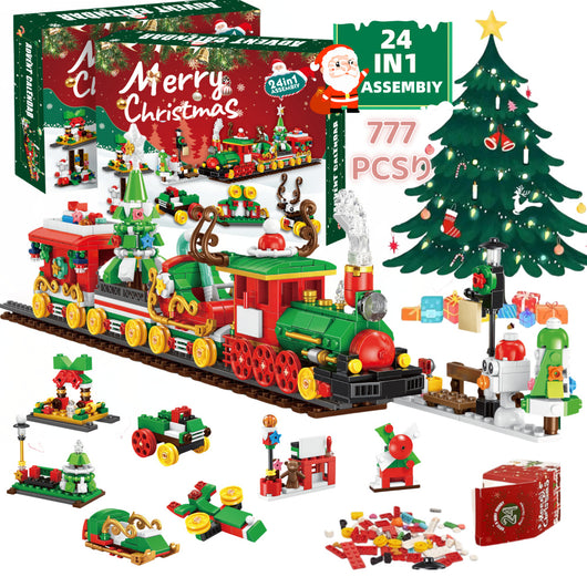 Juego de Bloques de Construcción Navideño - Caja de Regalo Perfecta - Image 6