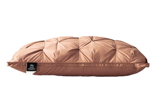 Juego de Almohadas de Plumas de Ganso Blanco con Protectores de Cuello - Image 29