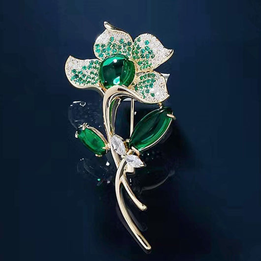 Broche Elegante para Abrigo - Accesorio de Moda Sofisticado