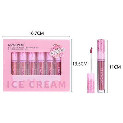 Set de 6 Labiales Mate Larga Duración Anti-transferencia - Image 8