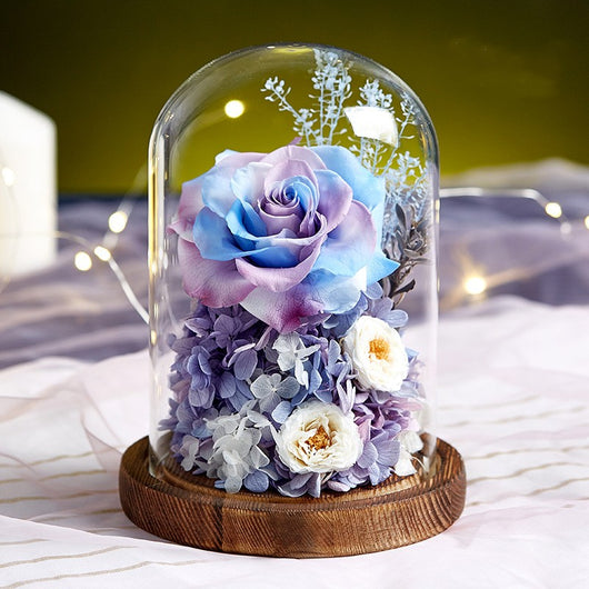 Rosa Gigante Eterna en Cúpula de Cristal - Regalo Romántico para San Valentín - Image 9