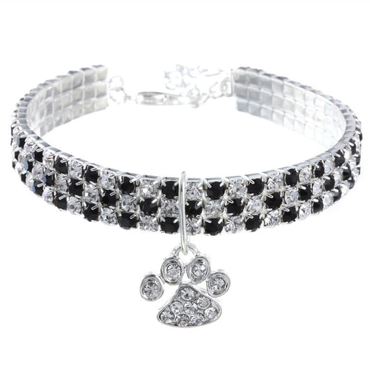 Collar de Diamantes para Mascotas - Joya Elástica Multicolor para Gatos y Perros - Image 17