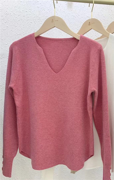 Suéter Tejido Holgado para Mujer - Blusa de Manga Larga - Image 6
