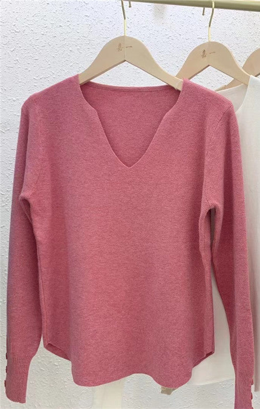 Suéter Tejido Holgado para Mujer - Blusa de Manga Larga - Image 6