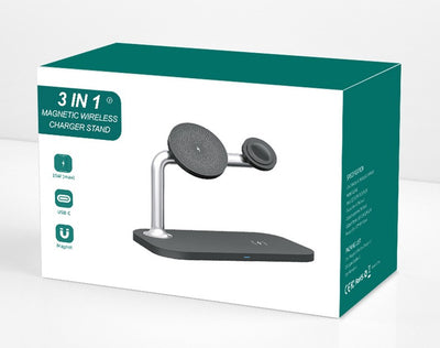 Cargador Magnético 3 en 1 Inalámbrico - Image 3