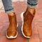 Botas Martin de Ante Marrón Caña Alta para Mujer - Otoño e Invierno