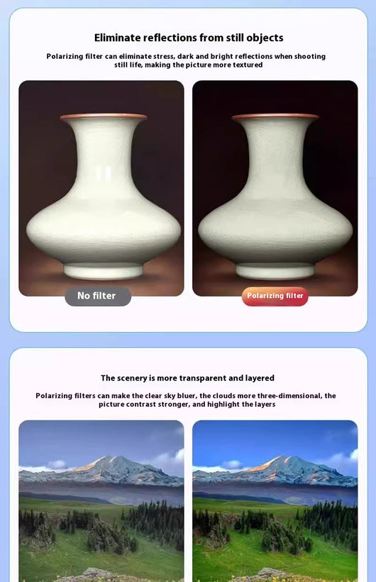Filtro Polarizado para Fotografía Móvil - Lente HD para Fotos Profesionales - Image 13