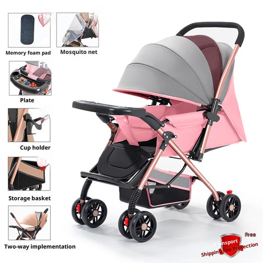Cochecito Reversible 2 en 1 Plegable y Ligero - Image 18