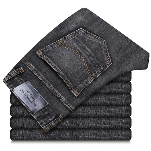 Pantalones vaqueros elásticos para hombre - Image 4