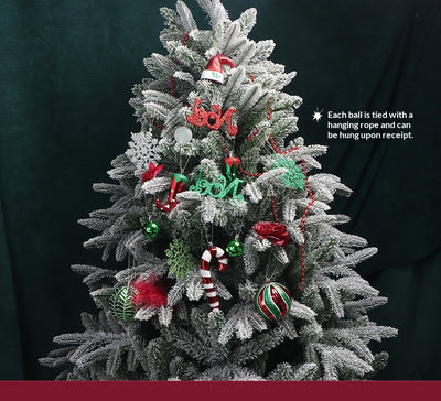Adornos Navideños Electrochatados Pintados para Árbol de Navidad - Image 15