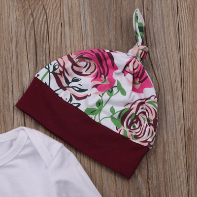 Conjunto de 3 Piezas de Algodón Estampado con Letras para Niños Pequeños - Image 10