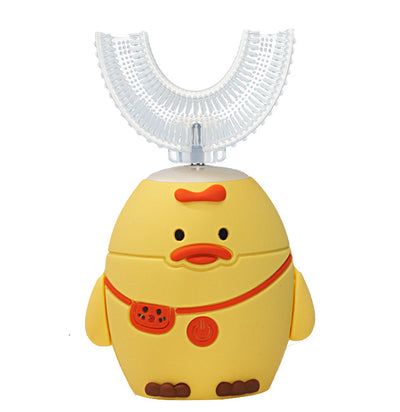 Cepillo de Dientes Eléctrico Infantil Ultrasónico 360° con Patrón Cartoon - Image 13