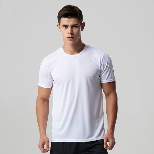 Camiseta Deportiva Hombre Ajuste Slim Secado Rápido - Image 13
