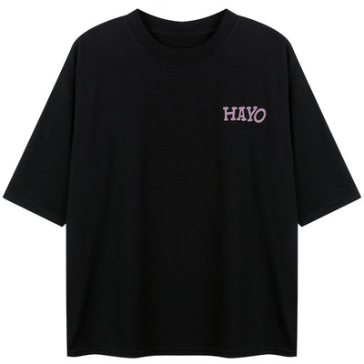 Playera de Algodón para Mujer con Letras - Manga Corta - Image 12