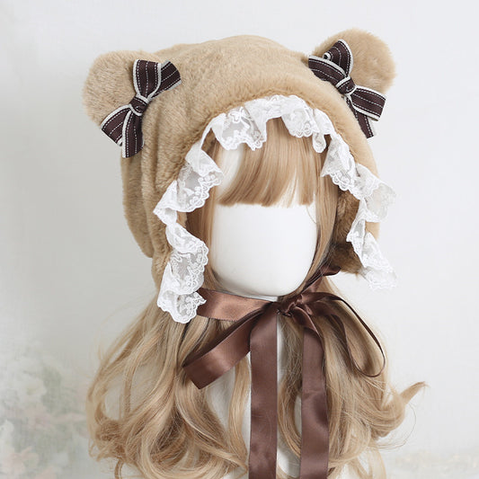 Gorro Lei Feng con Orejas de Oso Adorable