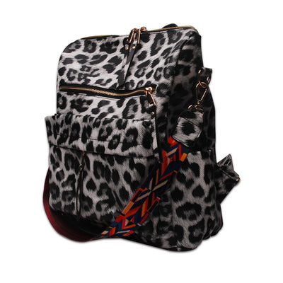 Mochila de Cuero Vintage con Gran Capacidad - Image 10