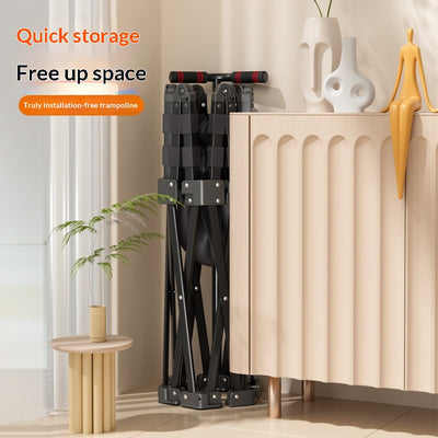 Cama Elástica Plegable para el Hogar con Barras de Seguridad - Image 2