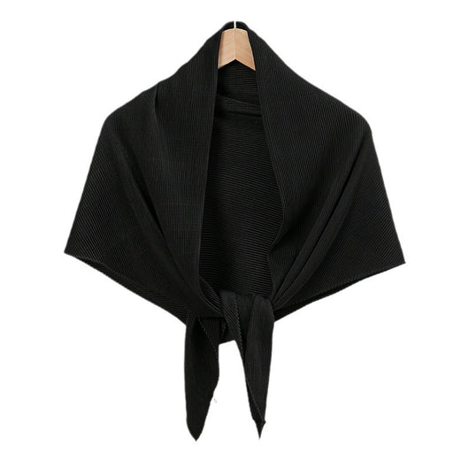Pañoleta de Satén Efecto Arrugado - Accesorio Versátil de Moda - Image 5
