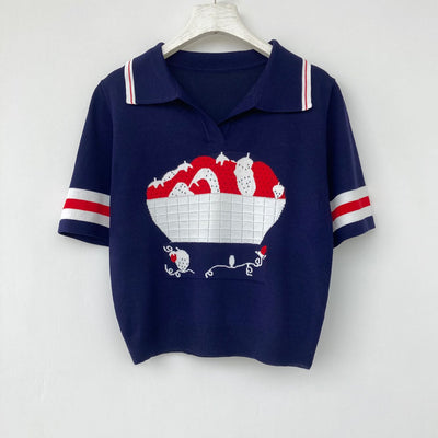 Cardigan Holgado Estilo Universitario para Mujer - Image 75
