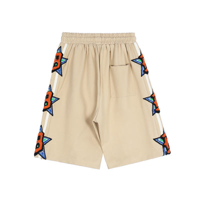 Shorts Casuales con Cordón y Estampado de Letras para Hombre - Image 3