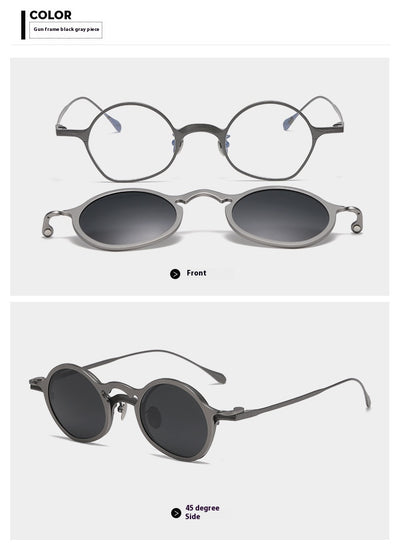Organizador de Gafas Retro Redondo de Diseño Artístico - Image 17