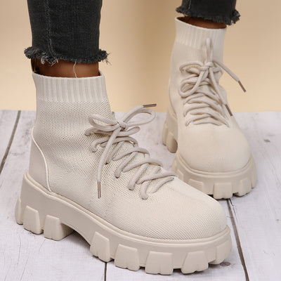 Botas Martin Plataforma con Tecnología Knit Transpirable - Image 9