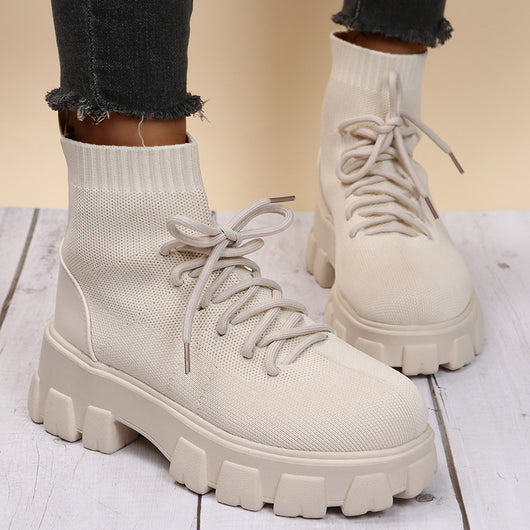 Botas Martin Plataforma con Tecnología Knit Transpirable - Image 9