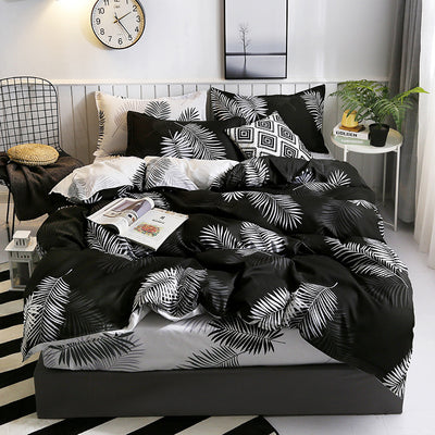 Juego de Sábanas Estampadas de Cuatro Piezas Tamaño Internacional - Image 8
