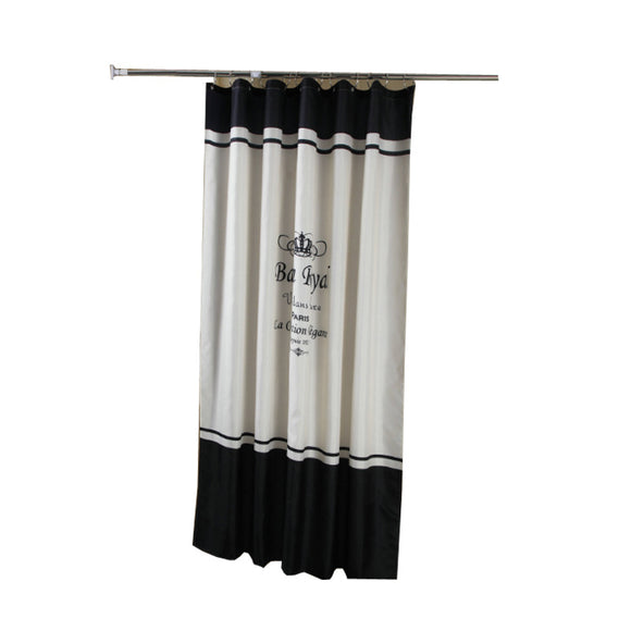 Cortina de Baño Impermeable Poliéster Tejido Reforzado