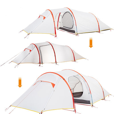 Carpa Túnel Static Nebula Light para 3 Personas - Camping y Montañismo - Image 9