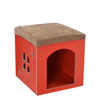 Casa de Mascotas de Madera Desmontable y Lavable para Todas las Estaciones - Image 10