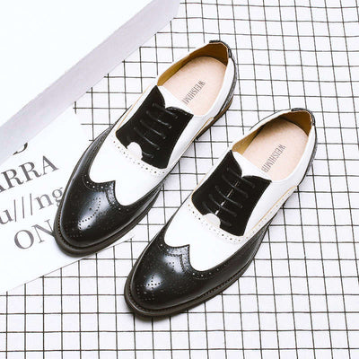Zapatos de Vestir Ejecutivos British Tallados para Hombre - Image 12