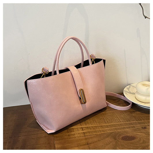 Bolso Bucket de Cuero Encerado Elegante y Portátil - Image 56