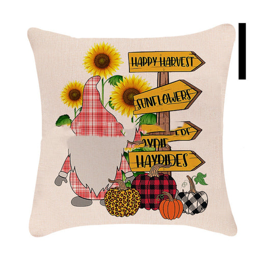 Fundas de Cojín Serie Calabaza Halloween para Sofá y Auto - Image 17