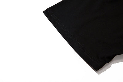 Camiseta Manga Corta Estampado Onda de Letras para Hombre - Image 12