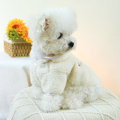 Abrigo Navideño Cálido para Perros y Gatos - Diseño Muñeco de Nieve Esponjoso - Image 11