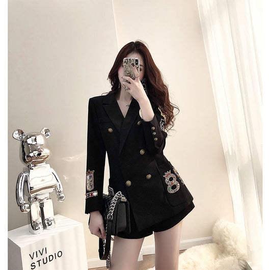Conjunto de Dos Piezas con Blazer Bordado - Tendencia Fashion - Image 12