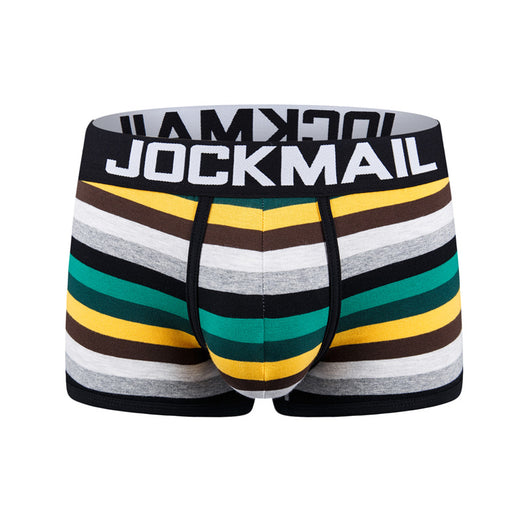 Shorts Personalizados Arcoíris a Rayas para Niños - Image 2