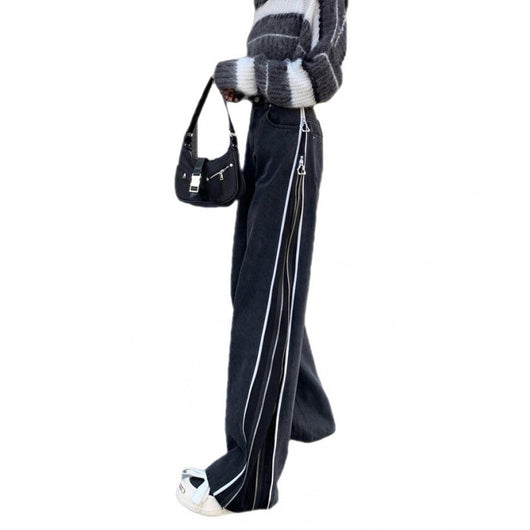 Pantalones Anchos Estilizantes de Pierna Recta - Image 5