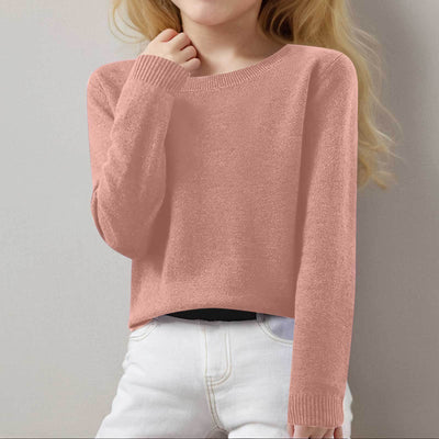 Suéter Cuello Redondo Versátil para Otoño e Invierno - Image 19