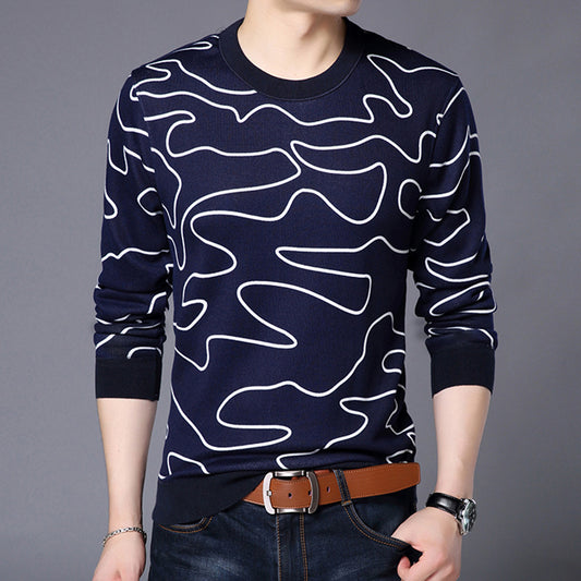 Suéter Cuello Redondo para Hombre Adulto Mayor - Image 2