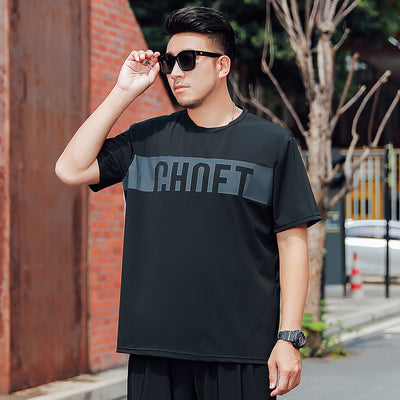Camiseta Hombre Seda Manga Corta Suelta y Fresca - Estilo Moderno - Image 4