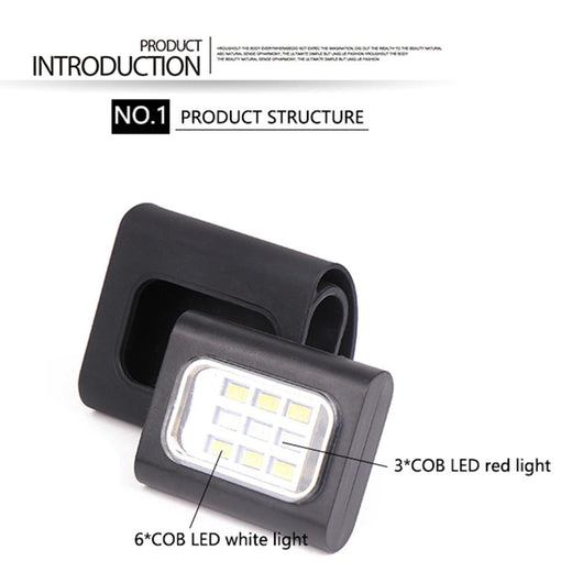 Luz de Seguridad Deportiva USB Recargable con Destello para Correr de Noche - Image 3