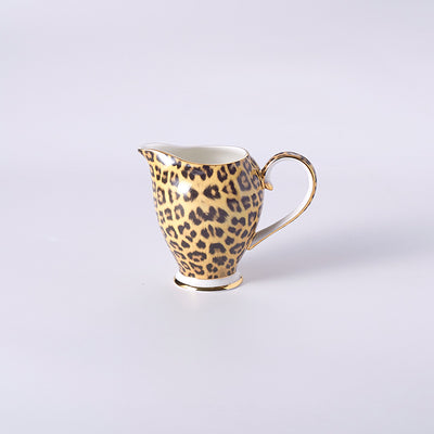 Juego de Taza y Platillo de Porcelana Fina con Diseño Leopardo - Image 14