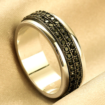 Anillo Giratorio de Plata Esterlina para Mujer - Diseño Minimalista - Image 3
