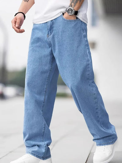Pantalones Vaqueros Holgados Rectos para Hombre - Image 7