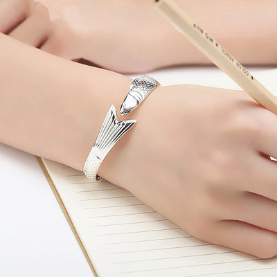 Pulsera de la Suerte JINLONGYU Abierta para Mujer - Image 3